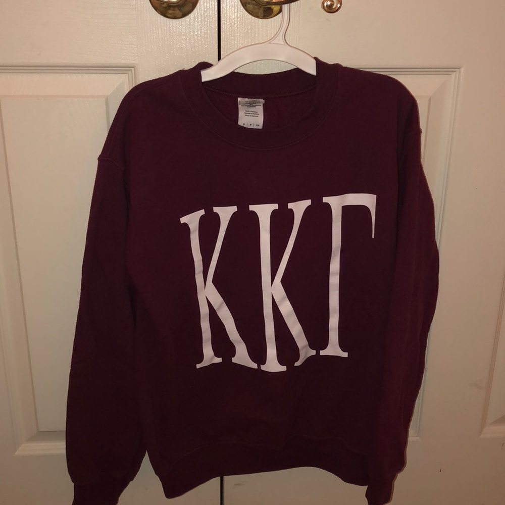 KAPPA KAPPA GAMMA PULLOVER SWEATSHIRT SIZE S